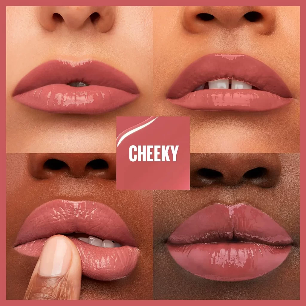 batom liquido maybeline ink cheeky 2