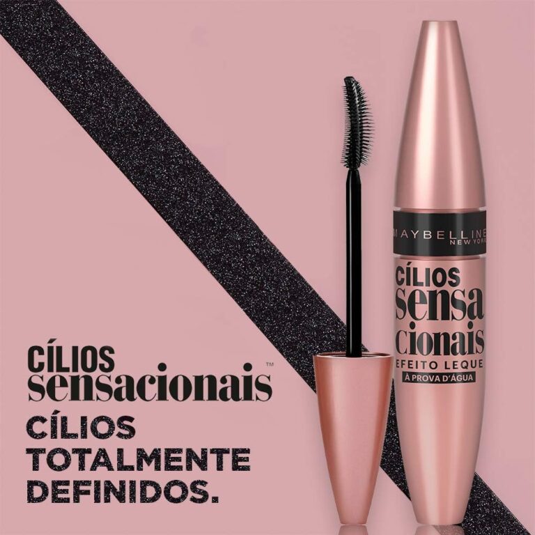 mascara de cilios 2 Máscara De Cílios Maybelline NY Lash Sensational
